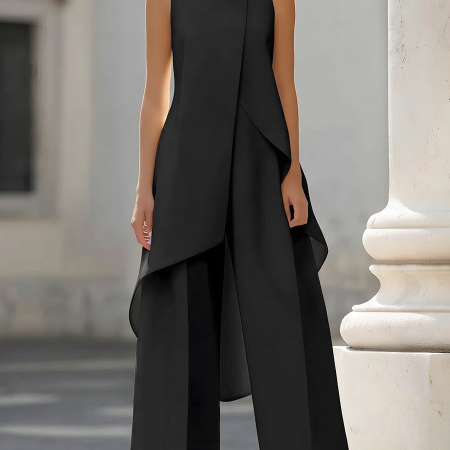 Martina – Minimalistički komplet sa topom i pantalonama