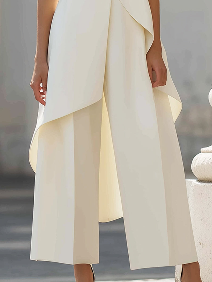 Martina – Minimalistički komplet sa topom i pantalonama