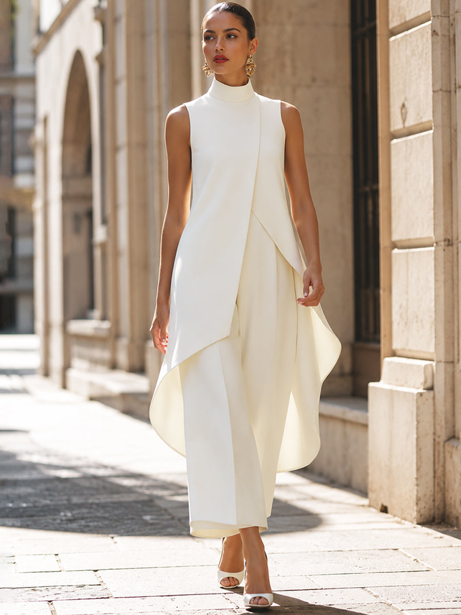 Martina – Minimalistički komplet sa topom i pantalonama