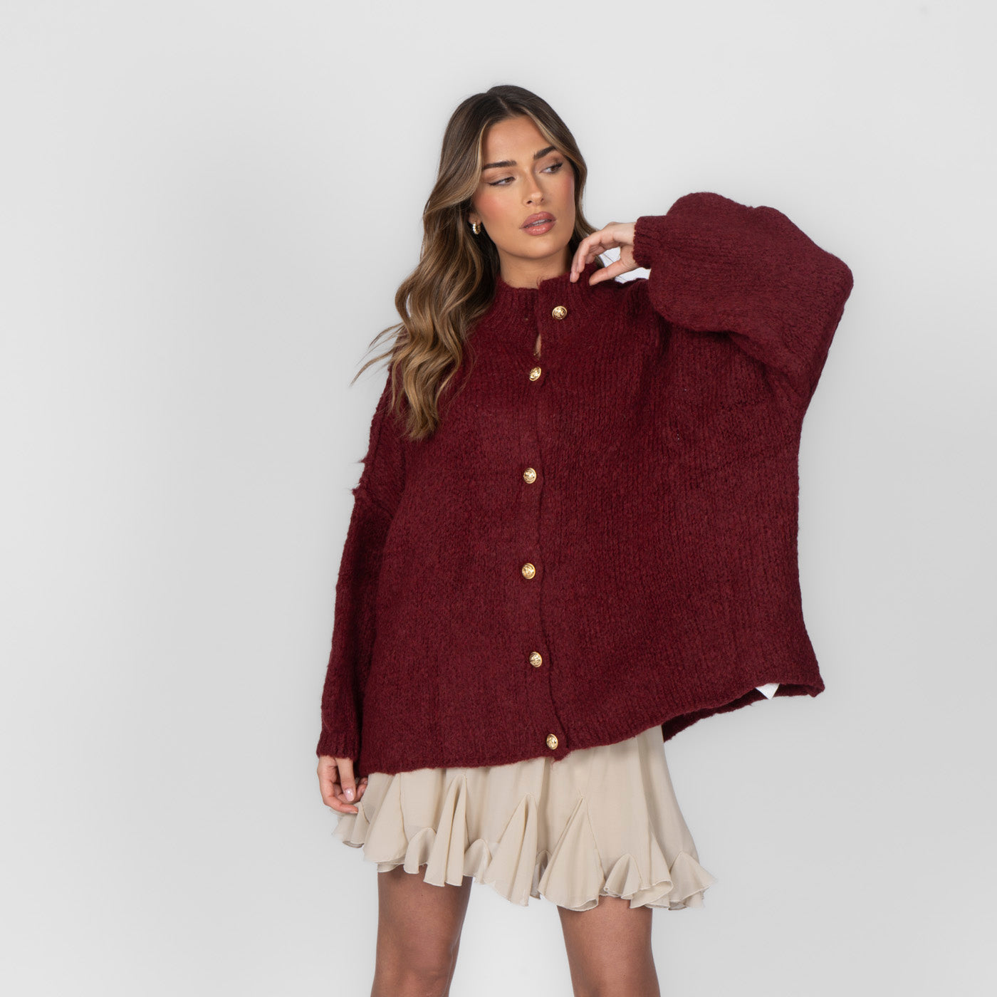 Oversized Kardigan "CozyGlam"