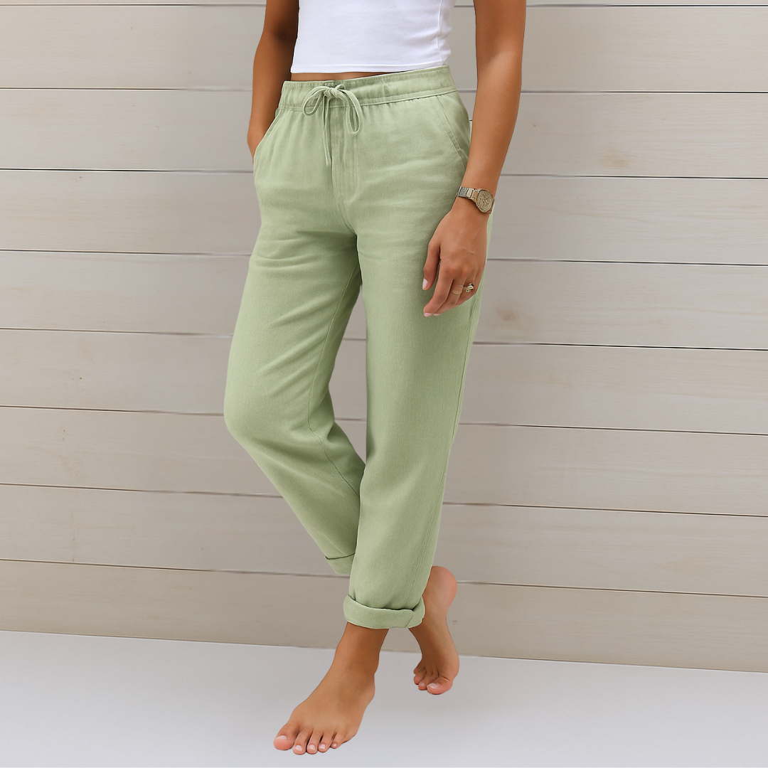 MAYLORA | Premium prozračne elastične pantalone