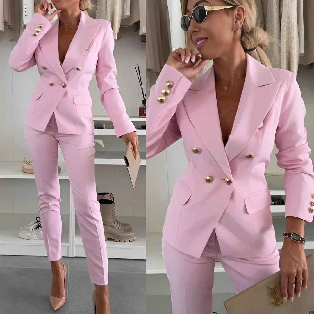 Maria – Elegantni komplet sa blejzerom i pantalonama