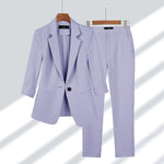 Verónica – Elegantni komplet sa blejzerom i pantalonama