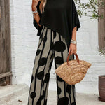 Sabria – Boho komplet sa topom i pantalonama