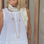 Cyra – Minimalistički komplet sa bluzom i pantalonama