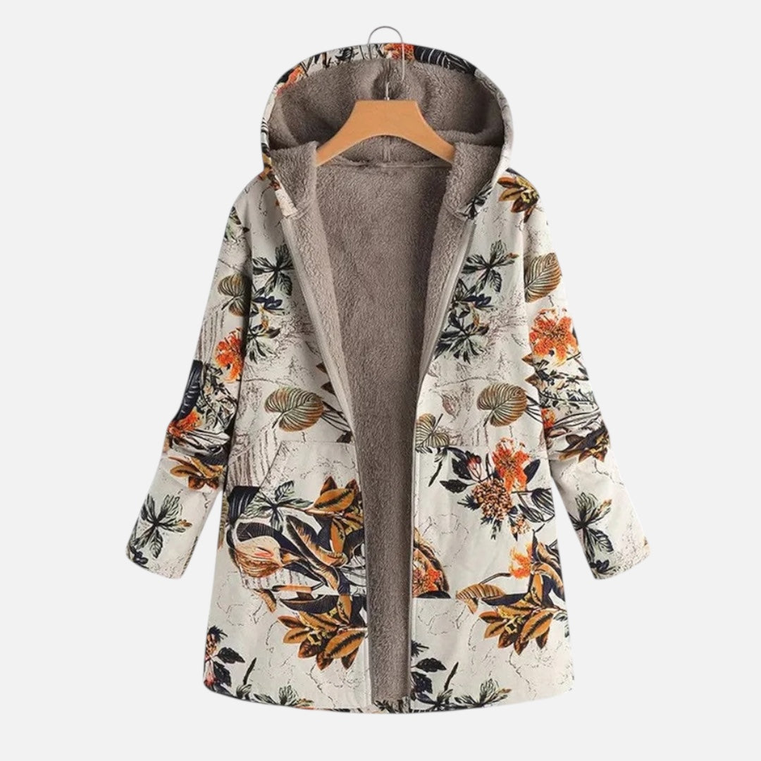 Fiona - Topla i Mekana Obložena Parka Jakna