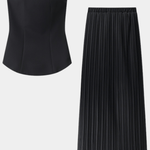 Clarita – Elegantni komplet sa topom i suknjom
