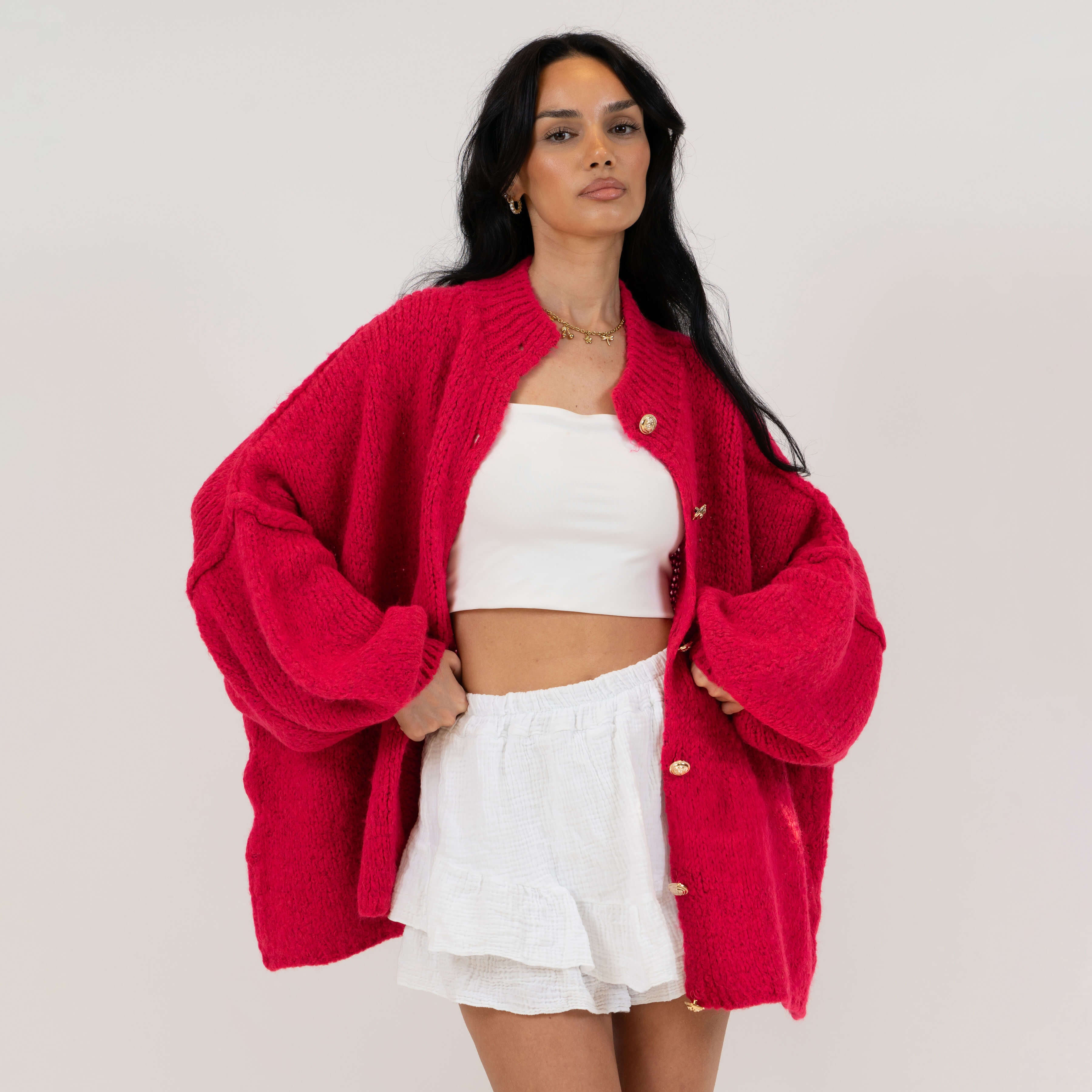 Oversized Kardigan "CozyGlam"