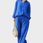 Komplet sa bluzom i pantalonama – Roze model