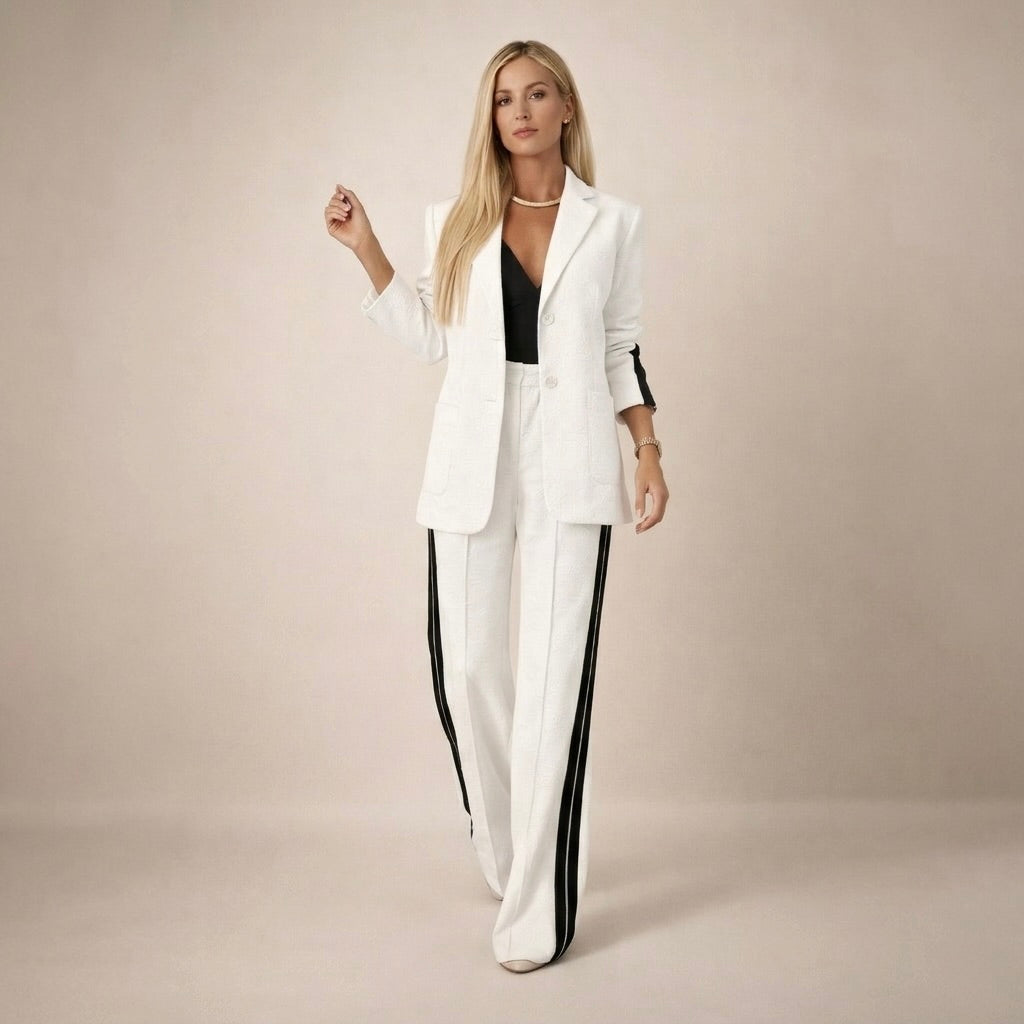 Elga – Elegantni komplet sa blejzerom i pantalonama