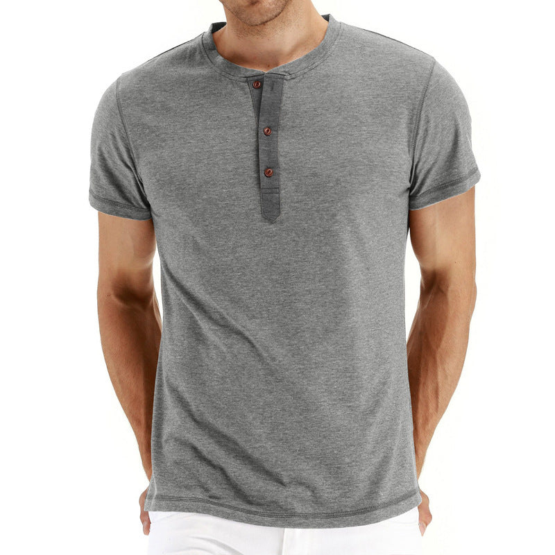 Henley Majica – Meka Pletenina, Kragna na Dugmad