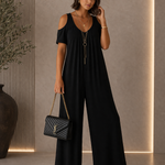 Lulu – Elegantni kombinezon sa otkrivenim ramenima