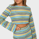 Islene – Letnji boho komplet sa heklanim topom i pantalonama