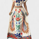 Itzel – Boho komplet sa topom i suknjom