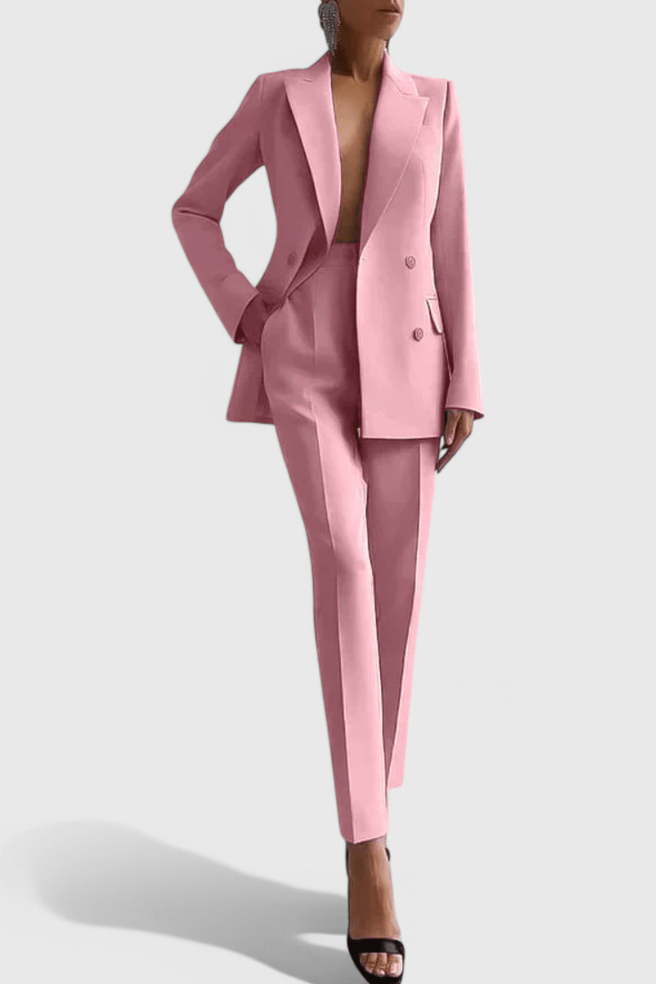 Jolene – Elegantni komplet sa blejzerom i pantalonama