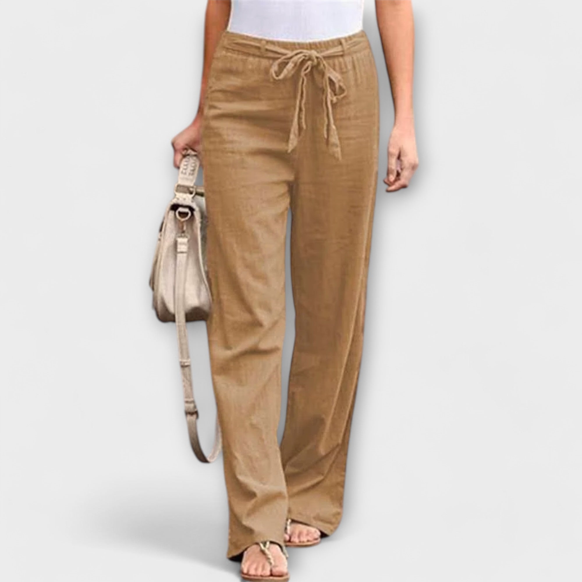 Lorena – Lagane lanene pantalone