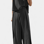 Lauren – Minimalistički komplet sa bluzom i pantalonama