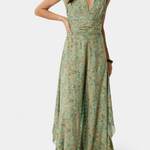 Leandra – Boho cvetni kombinezon