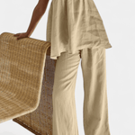 Lía – Minimalistički komplet sa topom i pantalonama