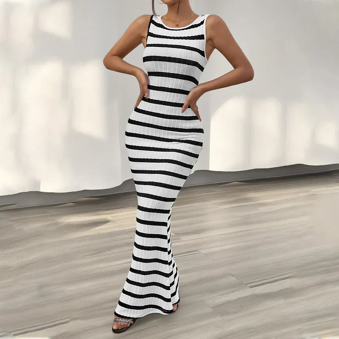 Séraphine | Bodycon haljina sa prugama