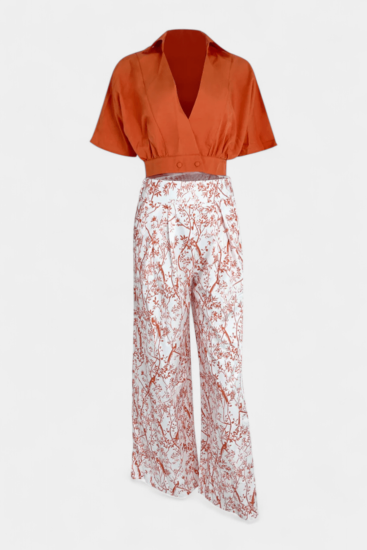 Olivia Boho – Boho komplet sa topom i pantalonama