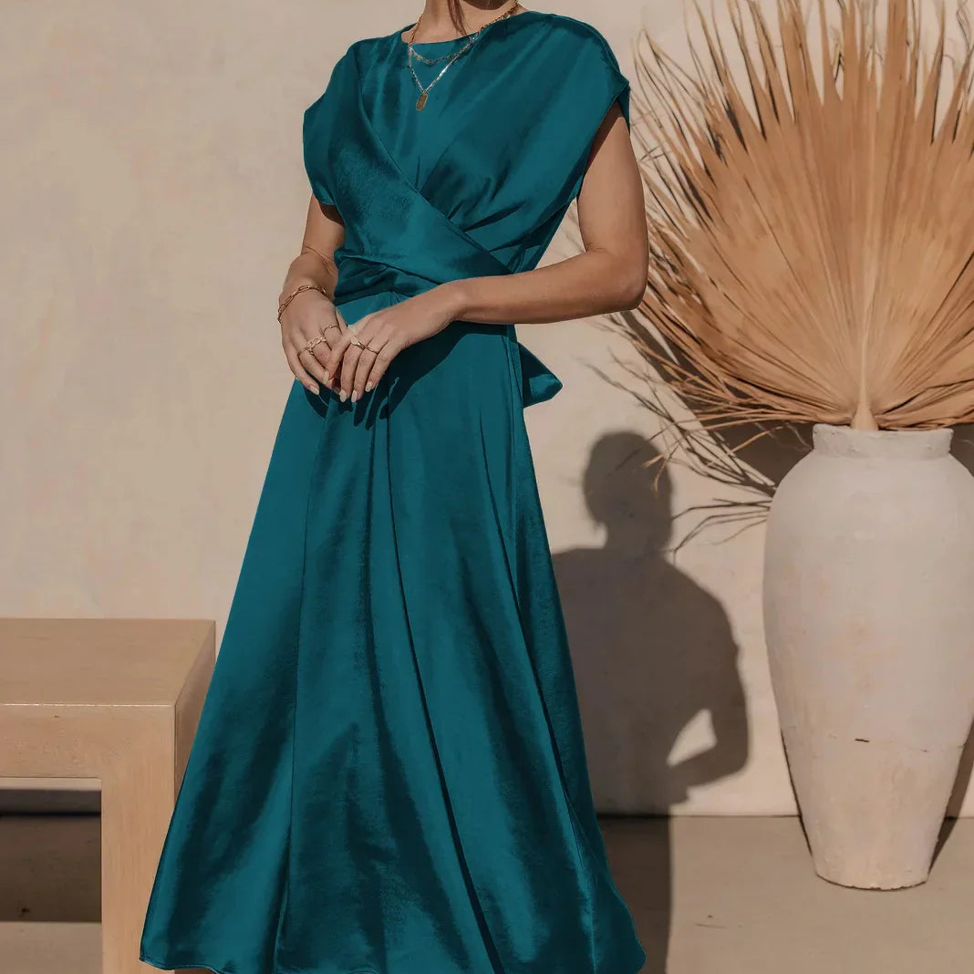 Kyra™ | Elegantna satenska haljina