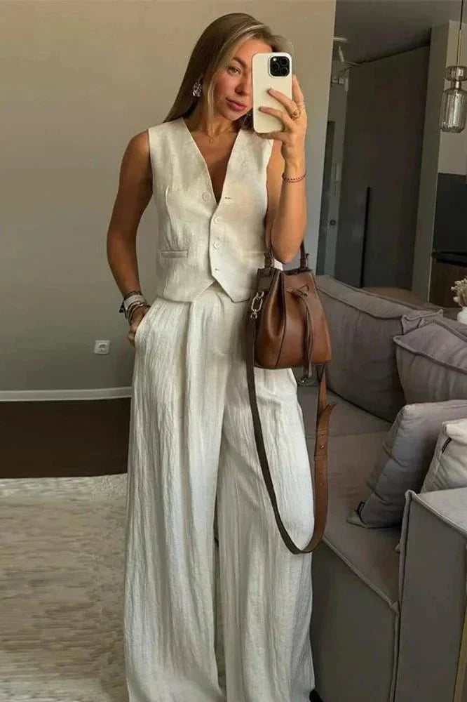 Sada Sorrento – Komplet sa prslukom i pantalonama