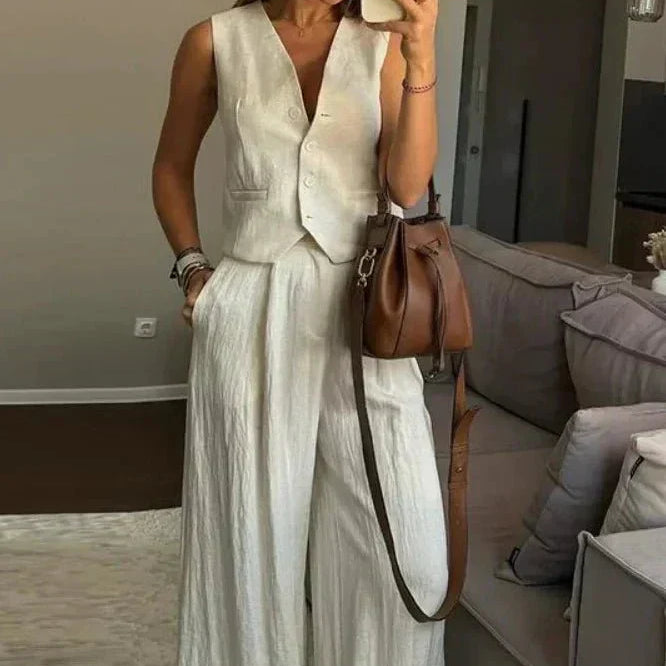 Sada Sorrento – Komplet sa prslukom i pantalonama