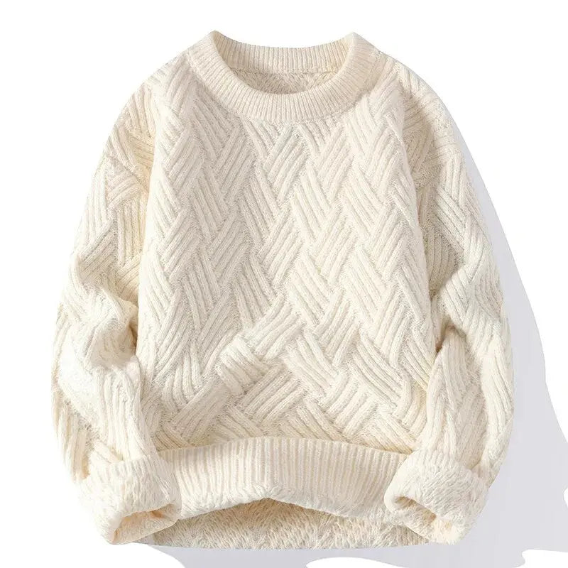 Casual pulover u retro stilu