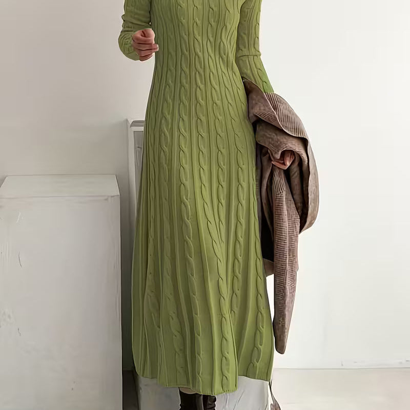 Jemima - Elegantna duga haljina od pletiva