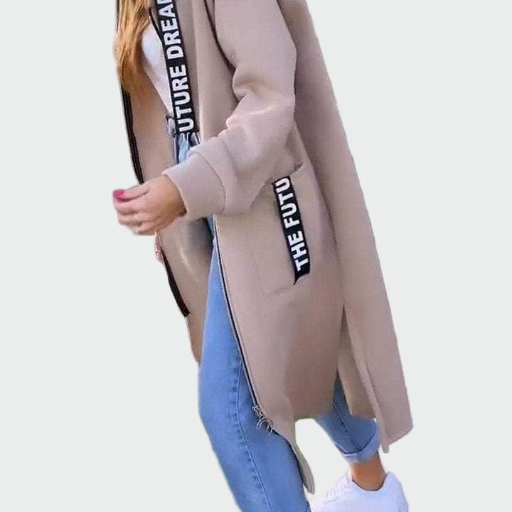 Valeria - Dugački kaput sa kapuljačom