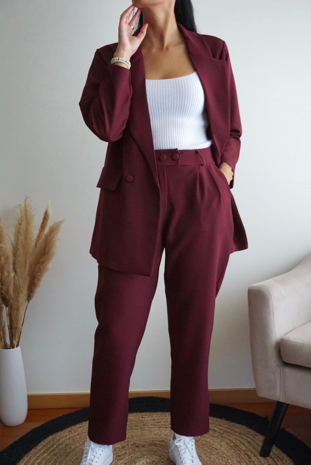 Cherry – Komplet sa jaknom i pantalonama