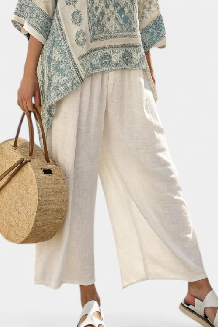 Annalisa – Boho komplet sa bluzom i pantalonama