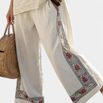 Amália – Boho komplet sa bluzom i pantalonama