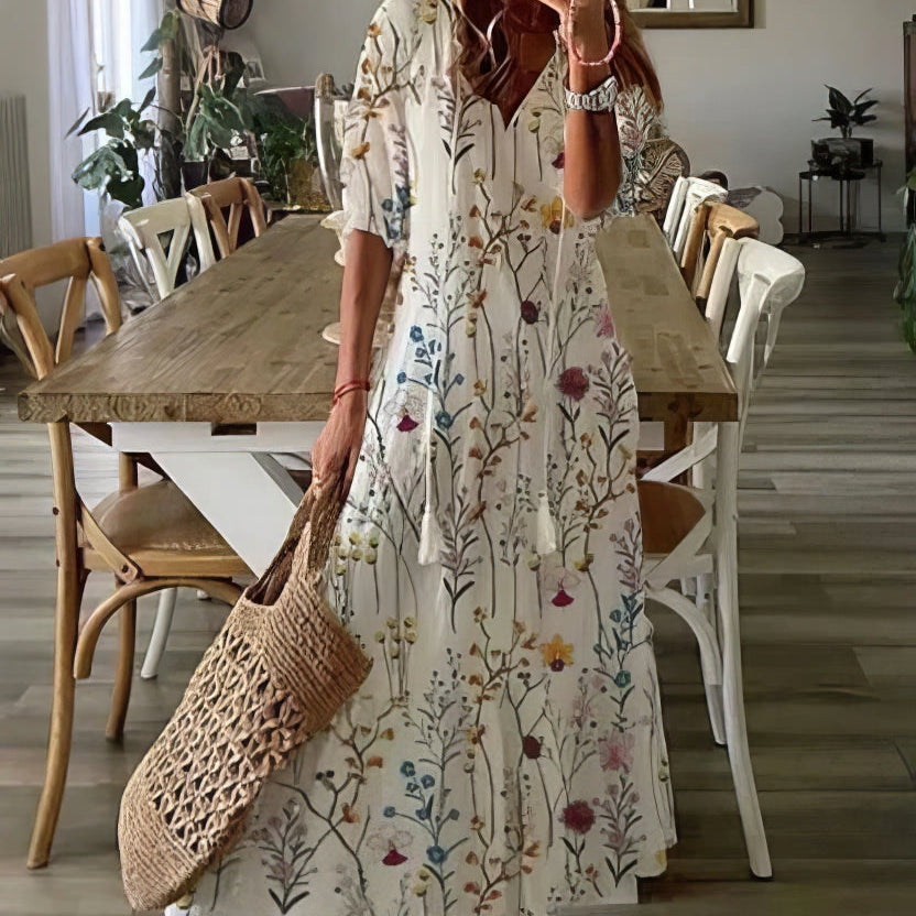 Diana™ - Boho haljina sa pokrivenošću stomaka